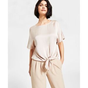 Bar III Tie Hem T-Shirt